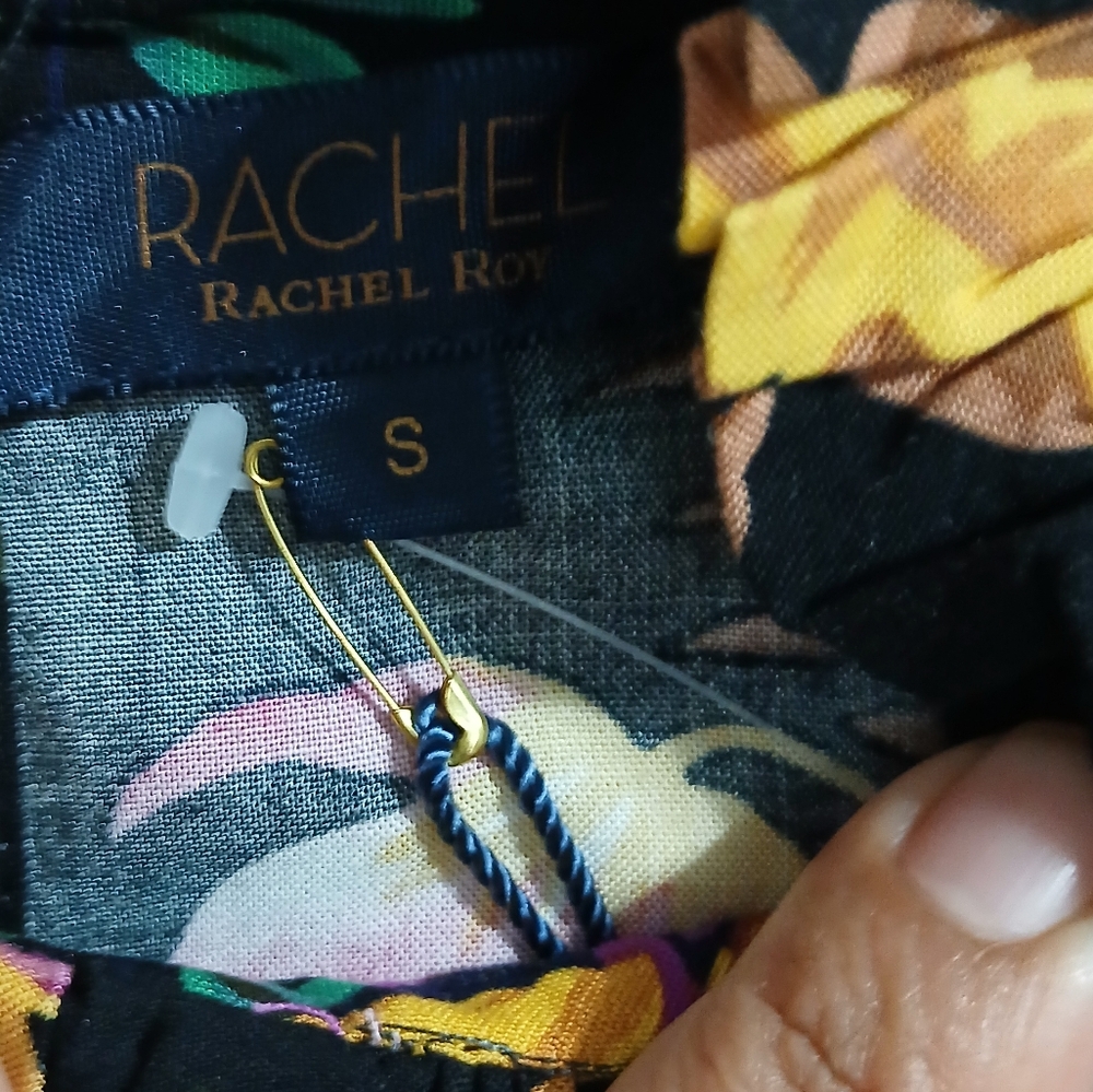 RACHEL Rachel Roy Floral Halter Neck Romper - Picture 8 of 16